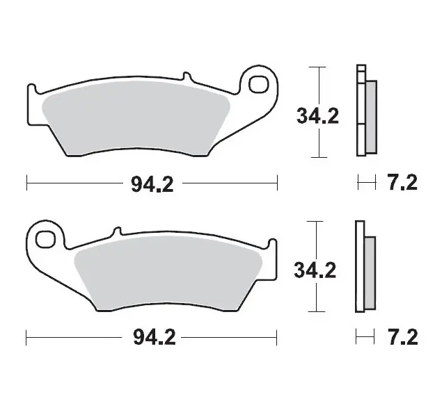 MOTO-MASTER klocki hamulcowe KH185,KH389 SINTER METAL RACING 12 (SINTERPRO SERIES RACING GP) BETA RR 2T 125/200 19-, RR 2T 250/300 13-, RR 4T 350/390 Bezpieczne zakupy