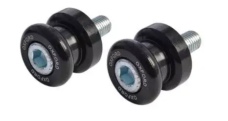 OXFORD BOBBINS rolki wkręcane do wahacza gwint M8x1,25 CZARNE HONDA CBR600/900/1000, VTR , SUZUKI GSXR Oferta czasowa