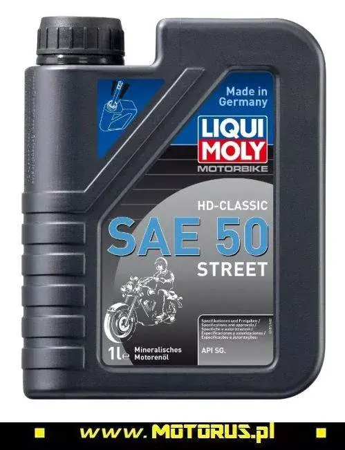 LIQUI MOLY 1572 HD-CLASSIC SAE 50 4T olej motocyklowy silnikowy 1L Ostatnia szansa
