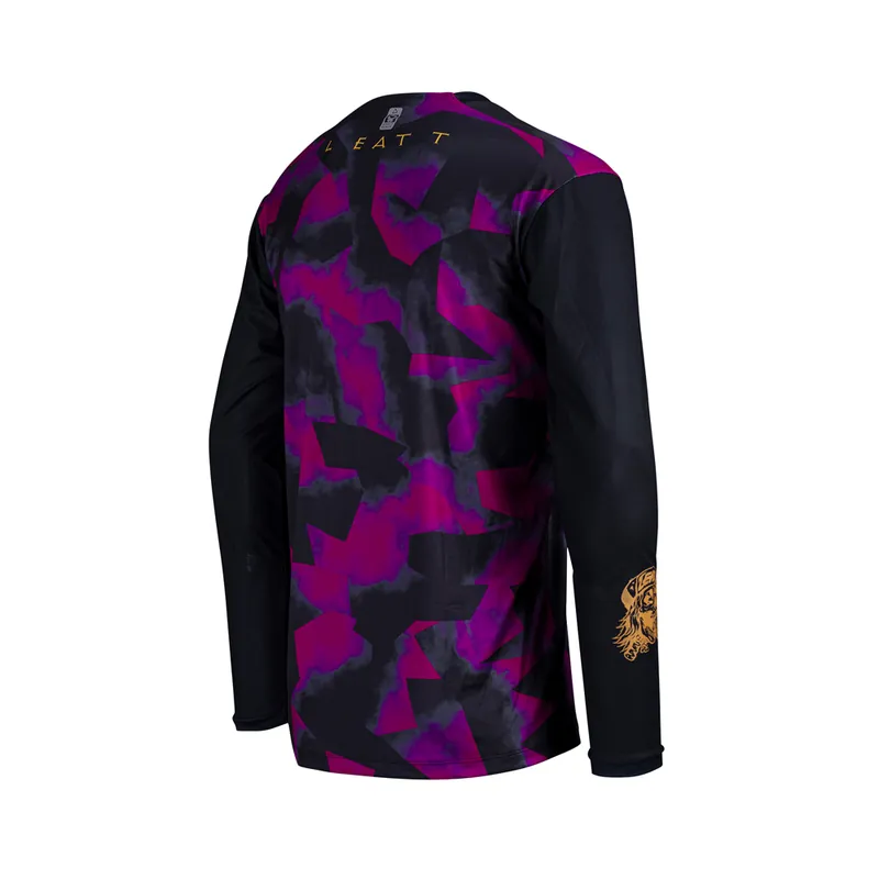 Ostatnia szansa LEATT KOSZULKA ROWEROWA MTB GRAVITY 3.0 JERSEY PURPLE KOLOR FIOLETOWY/CZARNY ROZMIAR XL