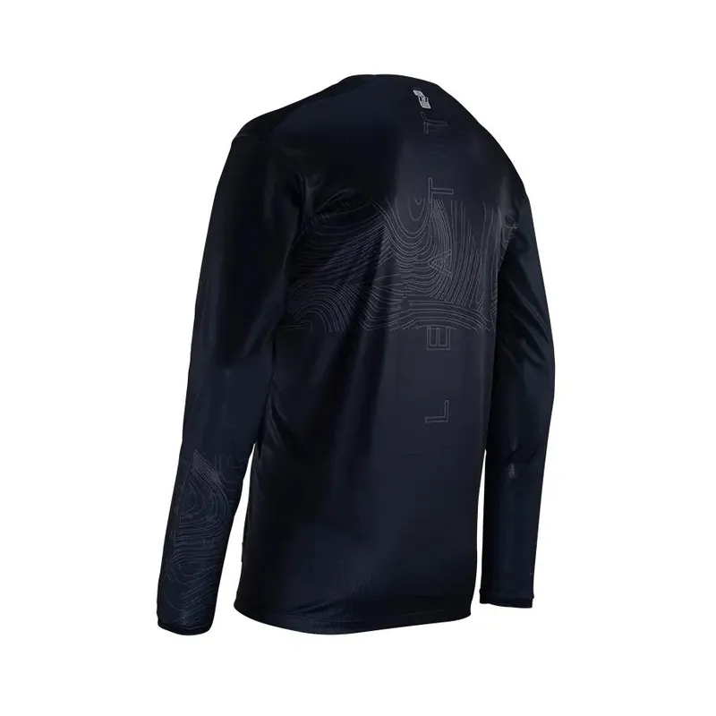 Rabat LEATT KOSZULKA ROWEROWA MTB GRAVITY 3.0 JERSEY BLACK KOLOR CZARNY ROZMIAR L