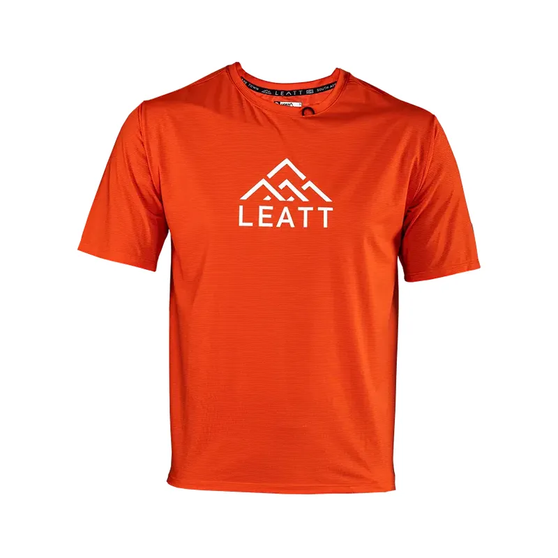 Bezpieczna płatność LEATT KOSZULKA ROWEROWA MTB TRAIL 1.0 X-FLOW JERSEY GLOW KOLOR CZERWONY ROZMIAR L