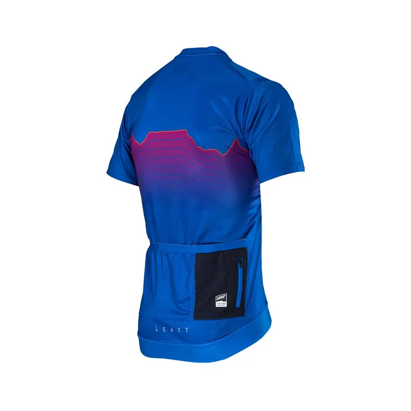 LEATT KOSZULKA ROWEROWA MTB TRAIL 3.0 JERSEY BLUE KOLOR GRANATOWY ROZMIAR M Zamów dziś