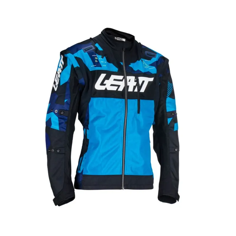 LEATT KURTKA MOTO 4.5 X-FLOW JACKET BLUE KOLOR GRANATOWY/NIEBIESKI ROZMIAR M Kup teraz