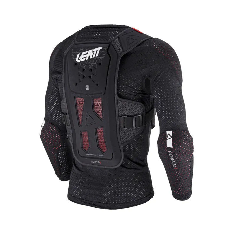 LEATT OCHRANIACZ CIAŁA BODY PROTECTOR REAFLEX KOLOR CZARNY ROZMIAR S (160-166 cm) Dostępne od ręki