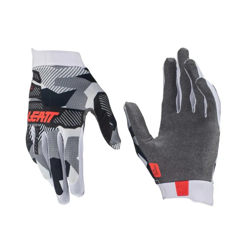 Kup online LEATT RĘKAWICE MOTO 1.5 GRIPR GLOVE FORGE KOLOR CZARNY/SZARY/BIAŁY ROZMIAR L