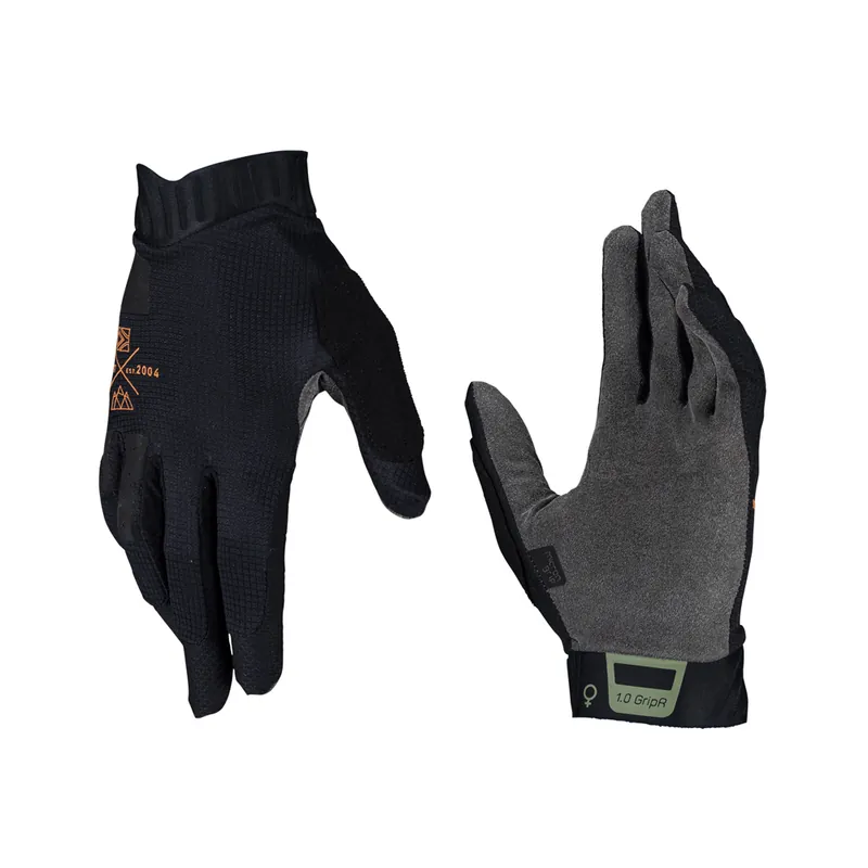 Wybór klientów LEATT RĘKAWICE ROWEROWE (DAMSKIE) MTB 1.0 GRIPR WOMEN GLOVE STEALTH KOLOR CZARNY ROZMIAR S