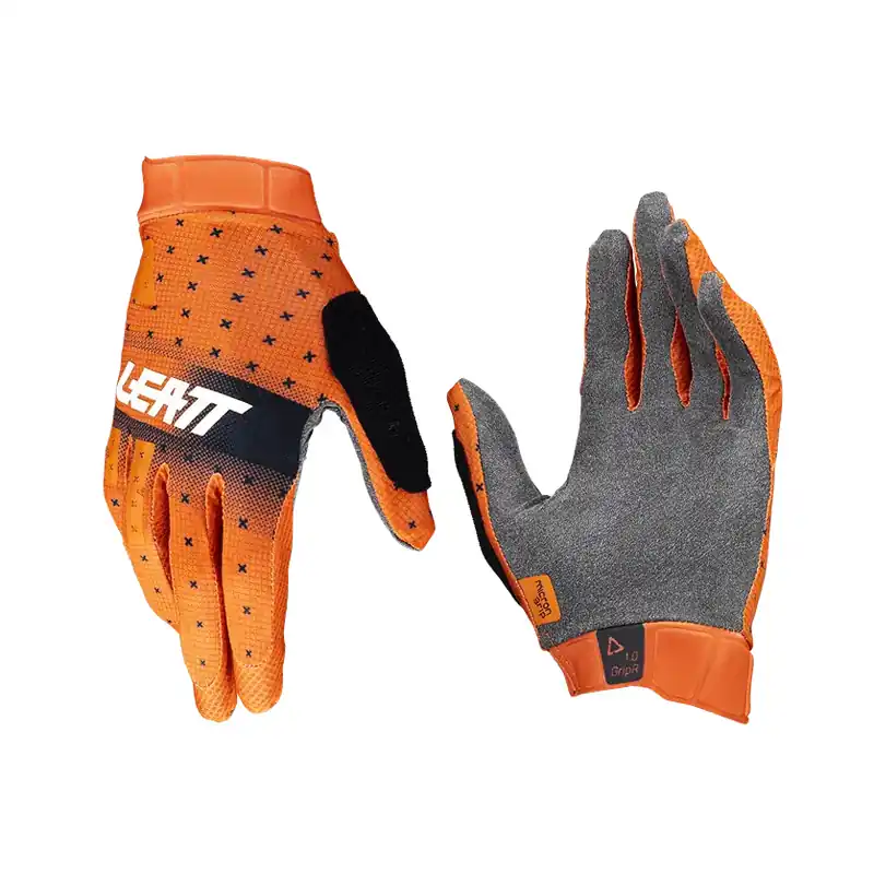 Do wyczerpania zapasów LEATT RĘKAWICE ROWEROWE MTB 1.0 GRIPR GLOVE GLOW KOLOR CZERWONY ROZMIAR M