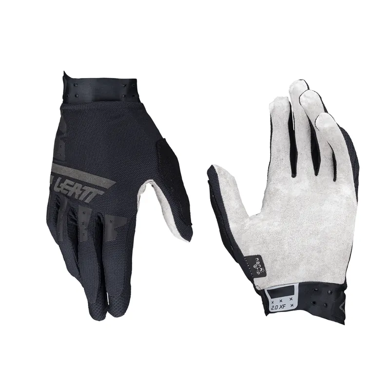 LEATT NOWOŚĆ RĘKAWICE ROWEROWE MTB 2.0 X-FLOW GLOVE STEALTH KOLOR CZARNY ROZMIAR M Darmowy zwrot