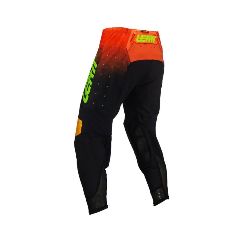 LEATT SPODNIE MOTO 4.5 PANTS CITRUS KOLOR CZARNY/POMARAŃCZOWY ROZMIAR XL Bezpieczne zakupy