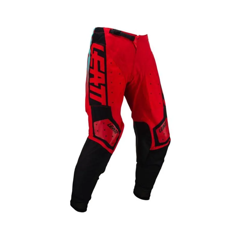 LEATT NOWOŚĆ SPODNIE MOTO 4.5 PANTS RED KOLOR CZARNY/CZERWONY ROZMIAR L Ostatnia szansa