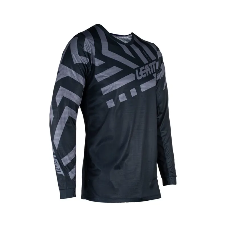 Nowość LEATT NOWOŚĆ ZESTAW (KOMPLET) KOSZULKA + SPODNIE MOTO RIDE KIT 3.5 STEALTH KOLOR CZARNY/GRAFITOWY ROZMIAR M