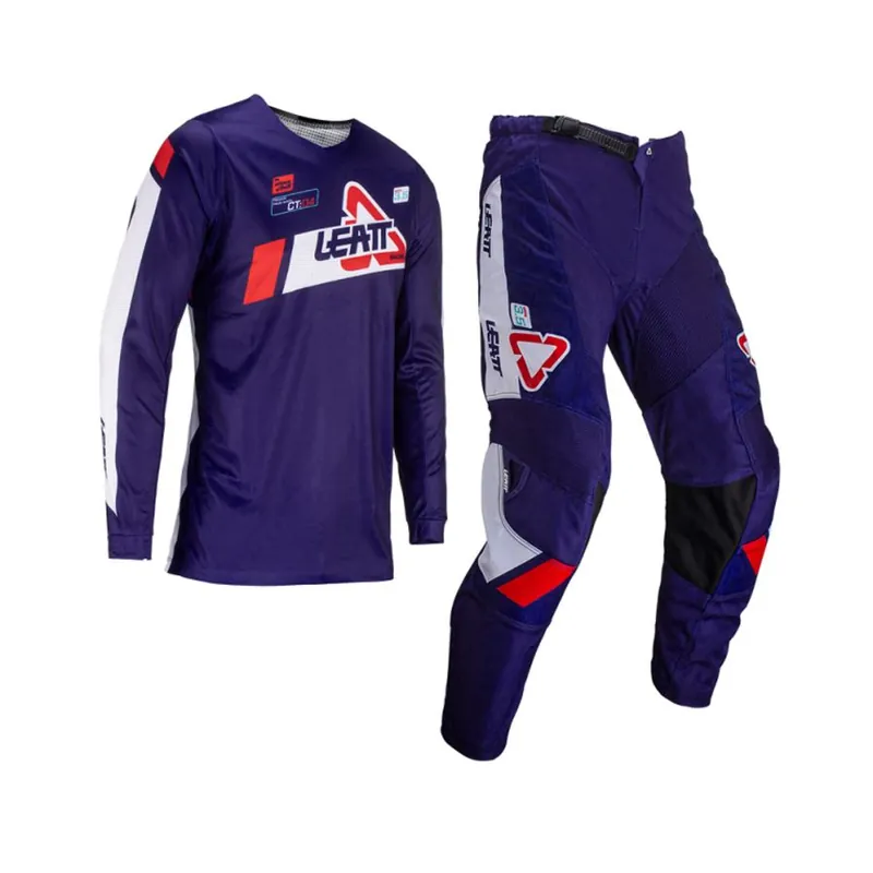LEATT ZESTAW (KOMPLET) KOSZULKA + SPODNIE MOTO RIDE KIT 3.5 ROYAL KOLOR GRANATOWY/BIAŁY/CZERWONY ROZMIAR L Oferta czasowa