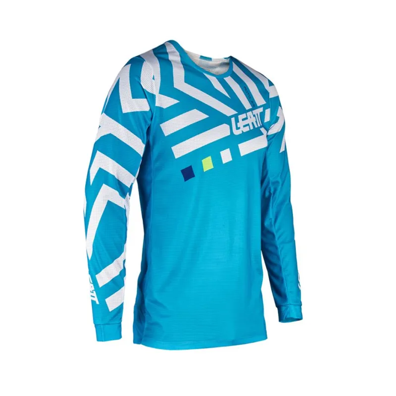 LEATT ZESTAW (KOMPLET) KOSZULKA + SPODNIE MOTO RIDE KIT 3.5 CYAN KOLOR NIEBIESKI/BIAŁY ROZMIAR XS Oferta czasowa