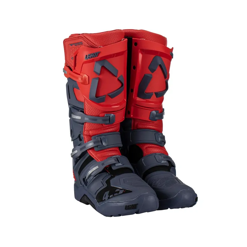 Wyjątkowa oferta LEATT BUTY CROSS 4.5 ENDURO BOOTS RED KOLOR GRANATOWY/CZERWONY FLUO ROZMIAR 43 / 27.5 cm