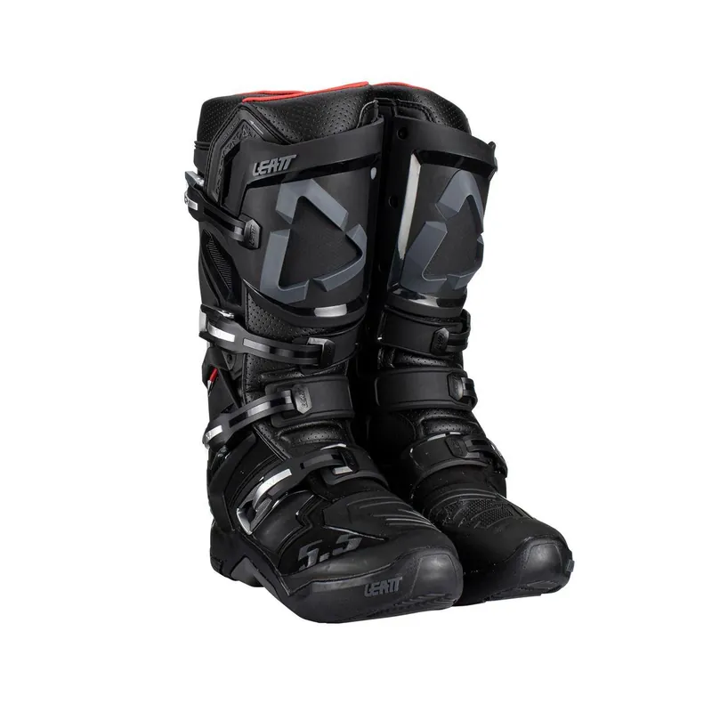 LEATT BUTY CROSS 5.5 FLEXLOCK BOOTS BLACK KOLOR CZARNY ROZMIAR 40.5 / 25.5 cm Obniżka ceny