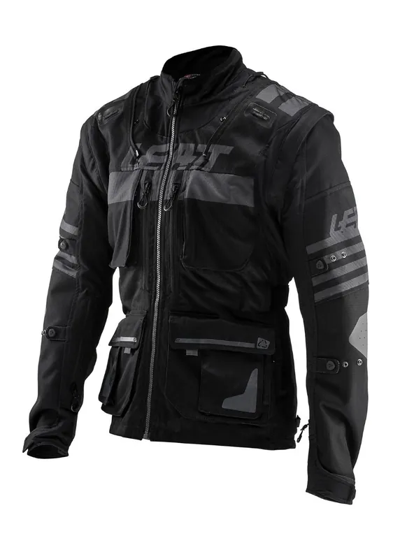 LEATT (WYPRZEDAŻ) KURTKA GPX 5.5 ENDURO JACKET BLACK KOLOR CZARNY ROZMIAR L Najlepsza cena