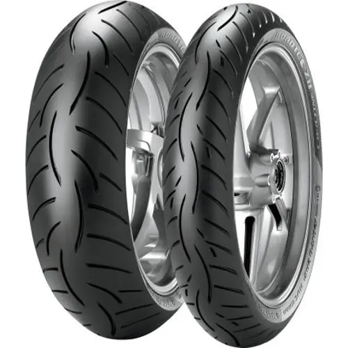 METZELER KOMPLET OPON (2491400) 120/70ZR18 ROADTEC Z8 INTERACT (M) (59W) TL 2020 + (2491900) 170/60ZR17 (M) (72W) TL 2018 Popularny