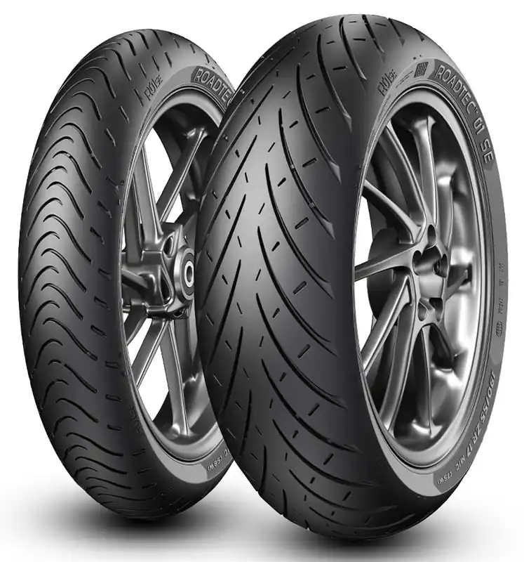 METZELER KOMPLET OPON (3850800) 120/70ZR17 ROADTEC 01 SE (58W) TL 2022 + (3851000) 180/55ZR17 ROADTEC 01 SE (73W) TL 2022 Nie przegap
