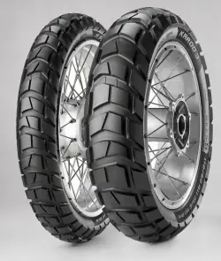 Ograniczona ilość METZELER KOMPLET OPON (3957700/22) 90/90-21 KAROO 3 54R TL M/C M+S PRZÓD DOT 2022 + (2316800/21) 150/70-18 KAROO 3 70R TL M/C M+S TYŁ DOT 2021
