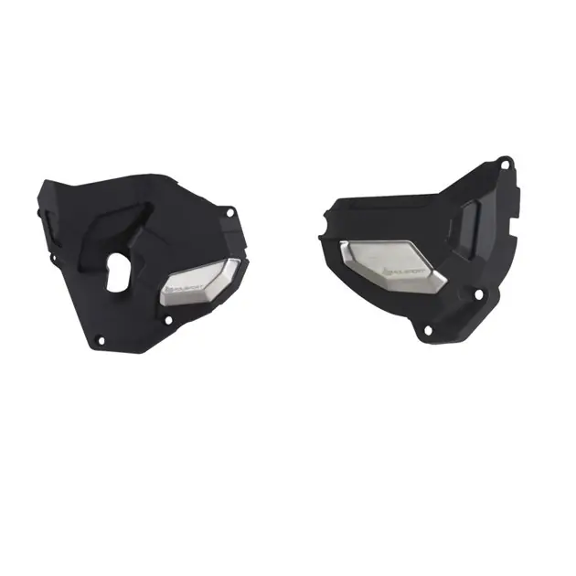 Nowy Zestaw osłon pokryw alternatora i sprzęgła Street Honda CB 650 F/R, CBR 650 F/R czarny Polisport 91110