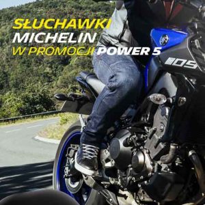 MICHELIN KOMPLET OPON (CAI064441/23) 120/70ZR17 POWER 5 (58W) TL M/C PRZÓD DOT 2023 + (CAI307640/23) 190/50ZR17 POWER 5 (73W) TL M/C TYŁ DOT 2023 + SŁUCHAWKI BEZPRZEWODOWE Taniej
