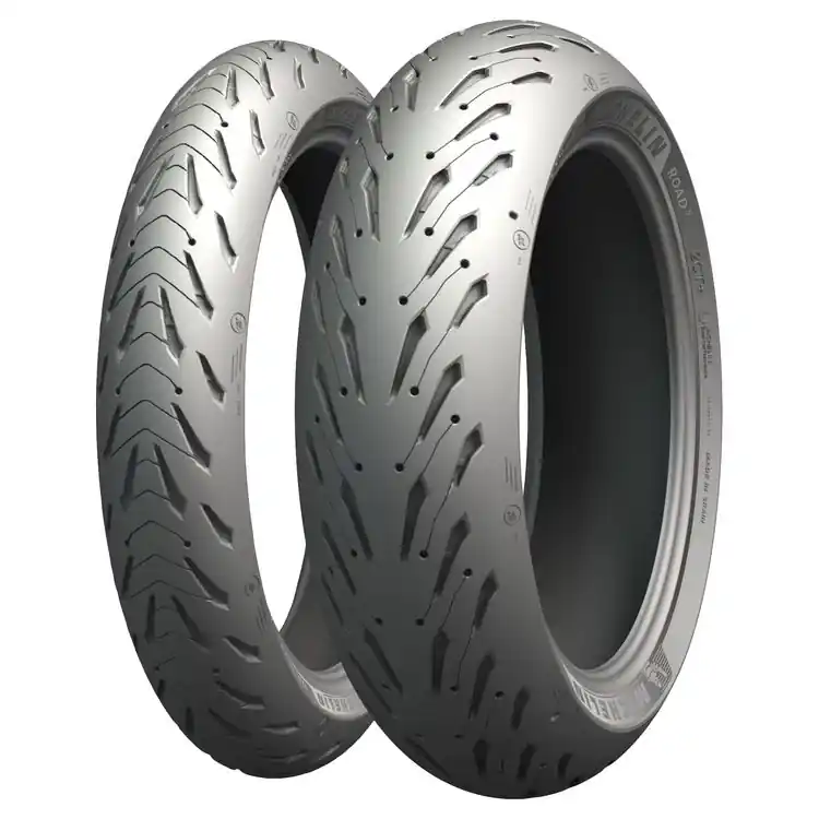 Tani MICHELIN KOMPLET OPON (CAI094996) 120/60ZR17 PILOT ROAD 5 (55W) TL 2020 + (CAI088877) 160/60ZR17 PILOT ROAD 5 (69W) TL 2020