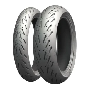 MICHELIN KOMPLET OPON (CAI162459/25) 120/70ZR17 ROAD 5 (58W) TL M/C PRZÓD DOT 2025 + (CAI236462/25) 150/70ZR17 ROAD 5 (69W) TL M/C TYŁ DOT 2025 Niska cena