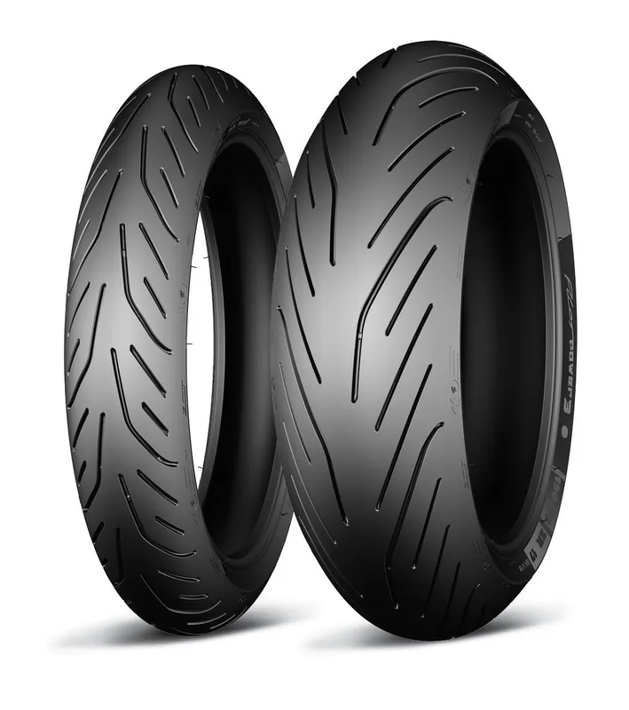 MICHELIN KOMPLET OPON (CAI171295) 120/70R15 PILOT POWER 3 SCOOTER (56H) TL 2021 + (CAI184338) 160/60R15 PILOT POWER 3 SCOOTER (67H) TL 2021 Super okazja