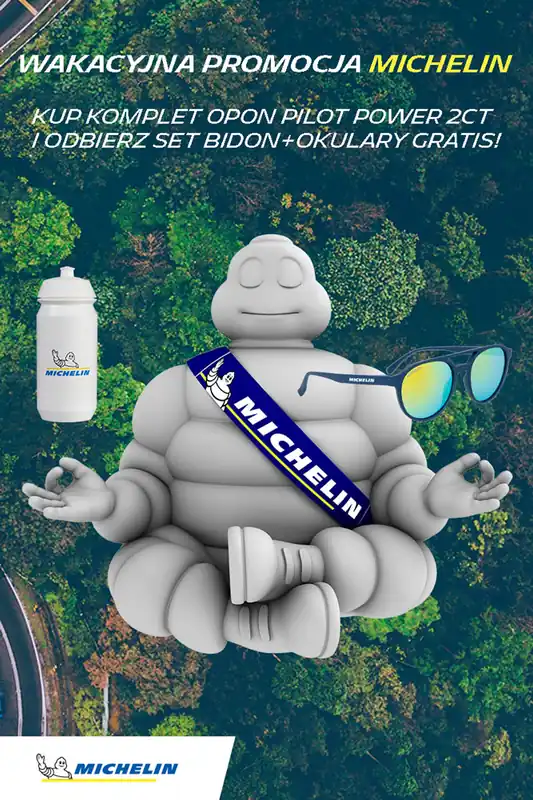 MICHELIN KOMPLET OPON (CAI461948/23) 120/70ZR17 PILOT POWER 2CT (58W) TL M/C PRZÓD DOT 2023 + (CAI565081/23) 180/55ZR17 PILOT POWER 2CT (73W) TL M/C TYŁ DOT 2023 Taniej