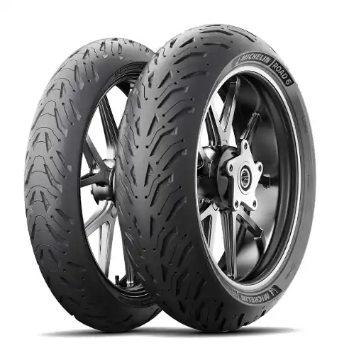 MICHELIN KOMPLET OPON (CAI749529) 120/70ZR19 PILOT ROAD 6 (60W) TL 2024 + (CAI774473) 170/60ZR17 PILOT ROAD 6 (72W) TL 2024 Oferta