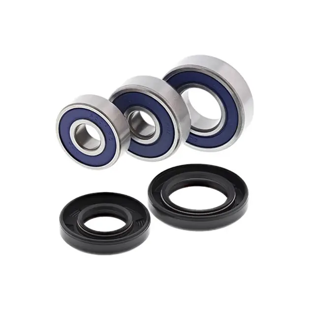 Szybka wysyłka Łożyska koła tylnego z uszczelniaczami Kawasaki Z125 PRO ALL BALLS 25-1735