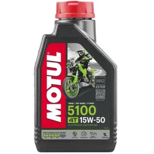 Dostępne od ręki MOTUL Olej silnik 5100 4T ESTER 15W50 1L MU102779