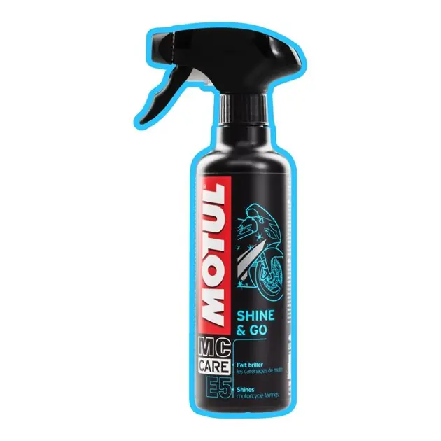 Czyszczenie i ochrona lakieru E5 Shine Go 0,4L atomizer Motul MU103000 Ograniczona ilość