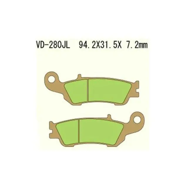 Zniżka Klocki hamulcowe KH450 SPIEK METALICZNY ZŁOTE Yamaha YZF250 Vesrah VD-280JL