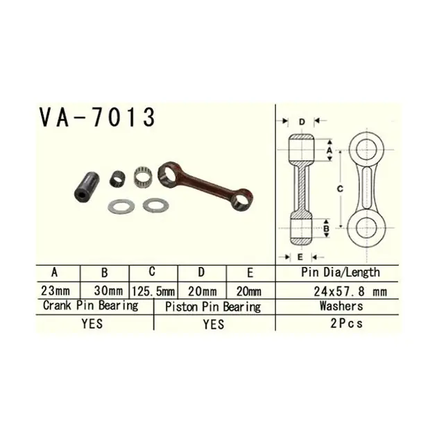 Super okazja Korbowód Suzuki RM 250 VESRAH VA-7013