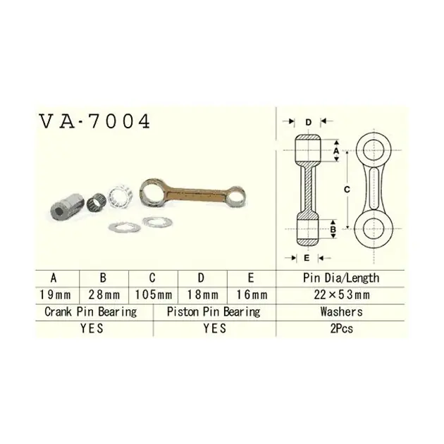 Korbowód Suzuki RM 125 VESRAH VA-7004 Dodaj do koszyka