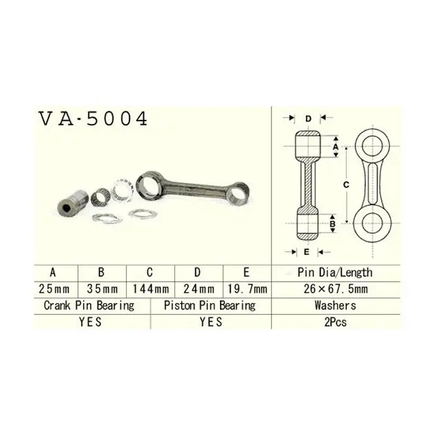 Bestseller Korbowód Honda CR 500 VESRAH VA-5004