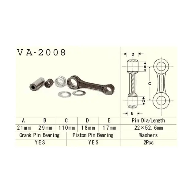 Promocja Korbowód Yamaha YFM 350 Banshee VESRAH VA-2008