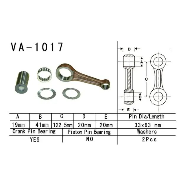 Korbowód Honda TRX 450 Fourtrax Foreman VESRAH VA-1017 Rabat