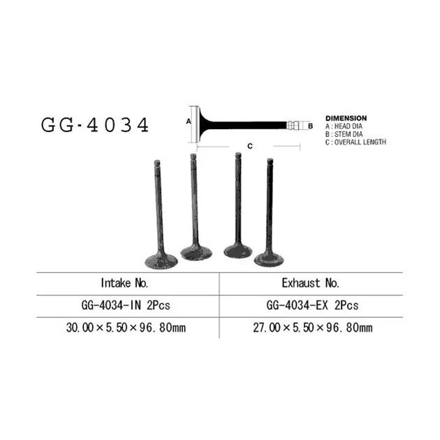 Okazja Zawór ssący Kawasaki KLF/KSF/KVF 400 (2 na pojazd) Vesrah GG-4034-IN
