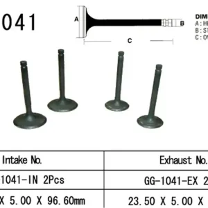 Zawór ssący Honda XR 250R (28,5X5,0X95,6mm) Vesrah GG-1041-IN Szybka dostawa