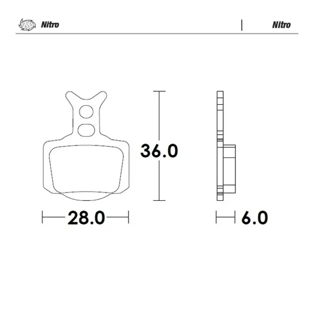 Klocki hamulcowe Sinter Metal Enduro 21 (NITRO) przód/tył KTM 50 SX, SX-E3/5 E-BIKE, Husqvarna TC 50, EE 3/5 E-BIKE, GASGAS MC-E 3/5 E-BIKE Moto-Master M082821 Super okazja