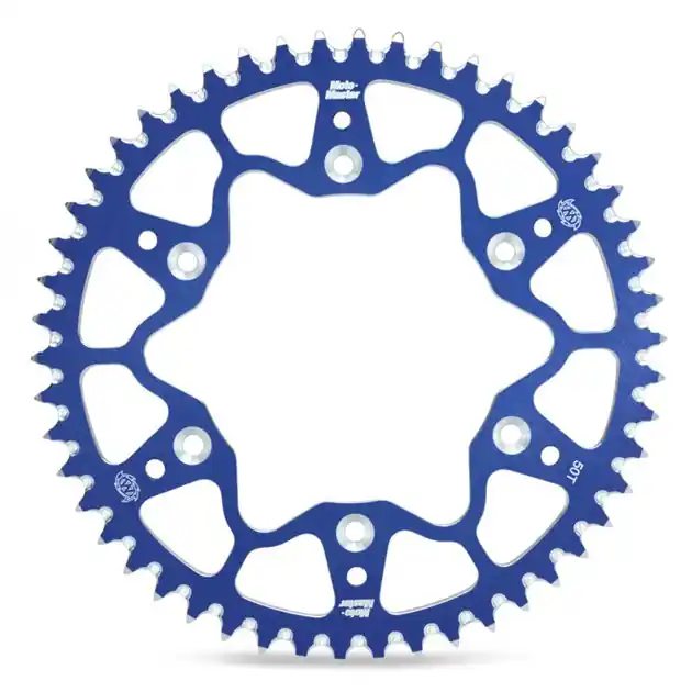 Kup teraz Zębatka tylna aluminiowa ERGAL Yamaha YZ/YZF, WRF 48 Niebieski Łańc. 520 Moto-Master M620092448