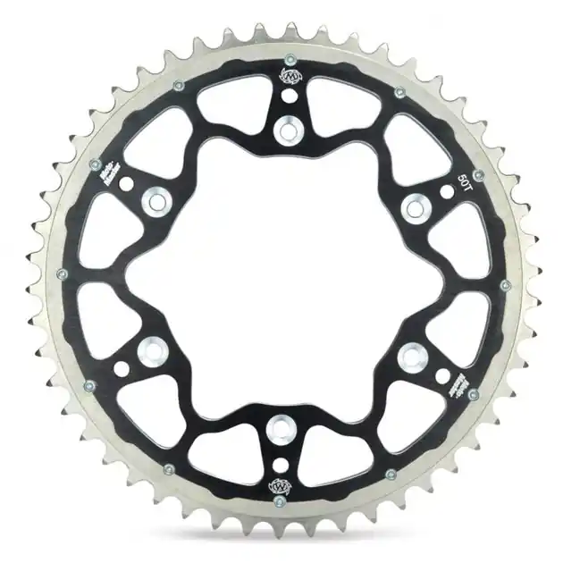 Zniżka Zębatka tylna Dual Ring (stalowo-aluminiowa) 808 51 Kolor Czarny Suzuki DR/RM/RMZ (ŁAŃC.520) MOTO-MASTER M620013251