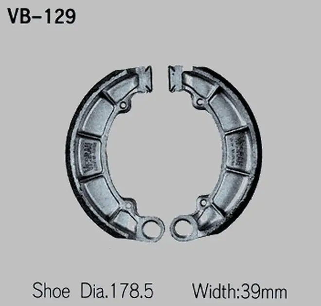 Szczęki hamulcowe Honda CB 650/750 Vesrah VB-129S Premium