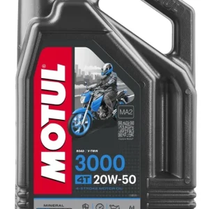 Zniżka MOTUL Olej silnik 3000 4T 20W50 4L mineralny MU837041