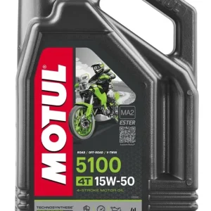 MOTUL Olej silnik 5100 4T ESTER 15W50 4L MU836741 Popularny