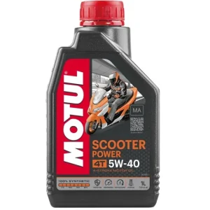 Olej silnik Scooter Power 4T 5W40 1L (100% syntetyk) Motul MU105958 Oferta czasowa