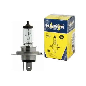 Wysoka jakość NARVA ŻARÓWKA HALOGENOWA H4 12V 60/55W P43T